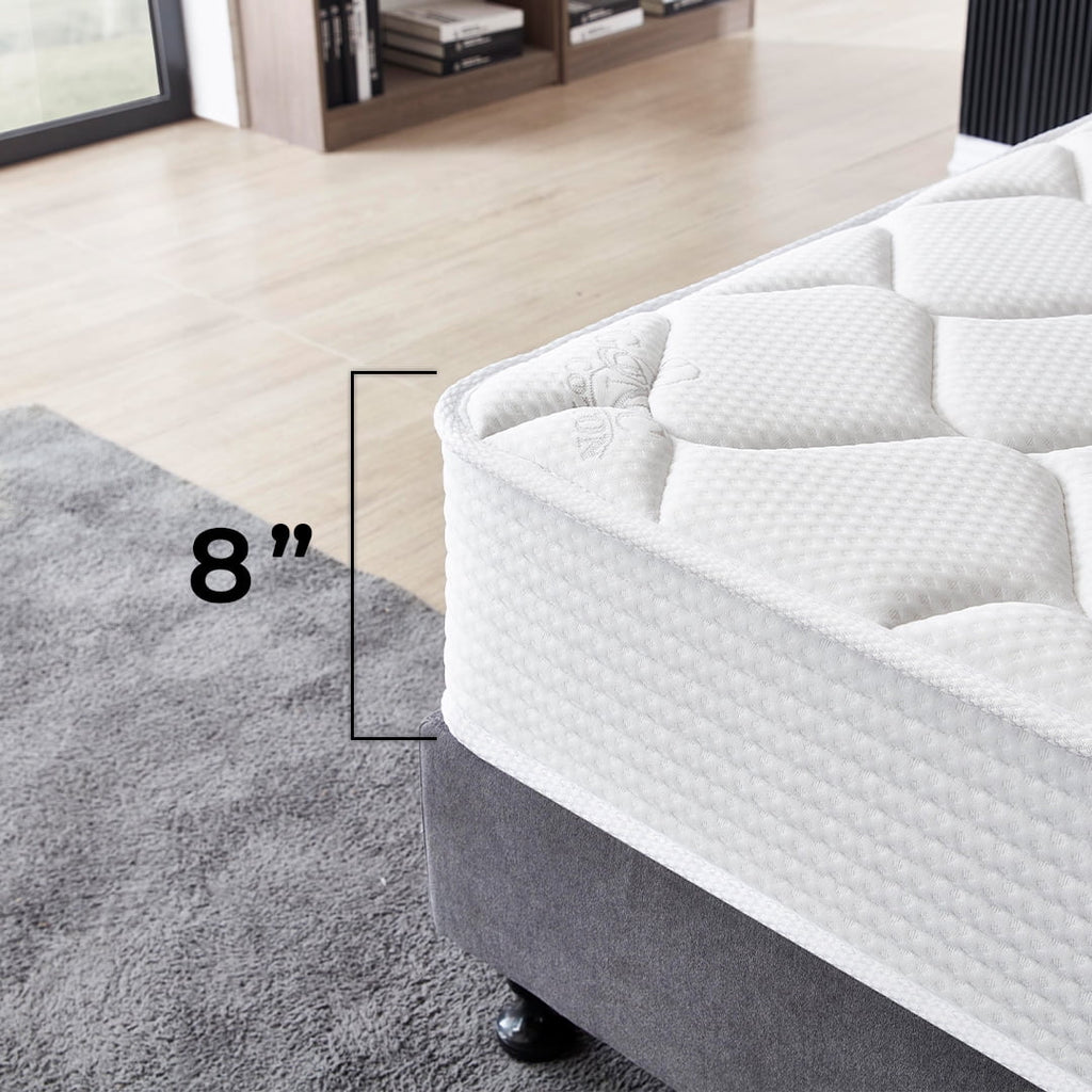 Full Size 8-Inch Memory Foam & Spring Hybrid Mattress Z800