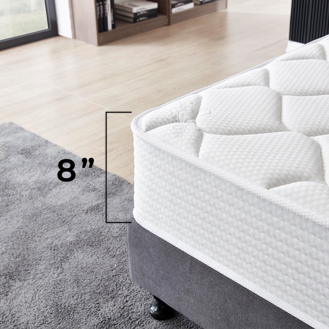Full Size 8-Inch Memory Foam & Spring Hybrid Mattress Z800