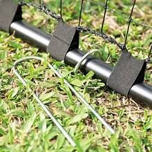 Black Portable Soccer Rebounder Net with Carry Bag Z19961