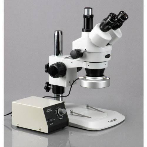 Trinocular Stereo Zoom Microscope, 7X-90X Magnification, 0.7x-4.5x Zoom Object E32060