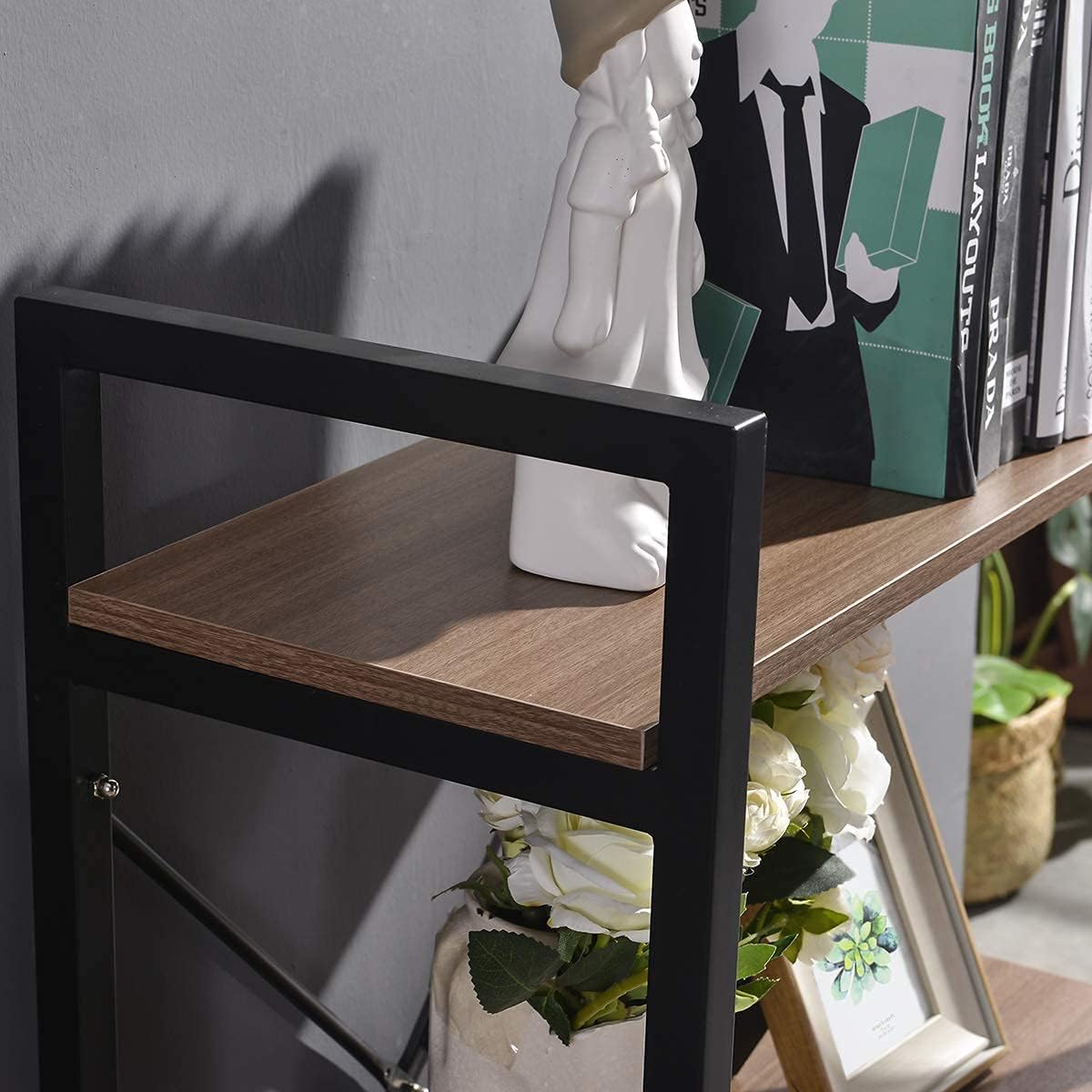 Industrial Style 3 Tier Storage Rack Shelf B42561