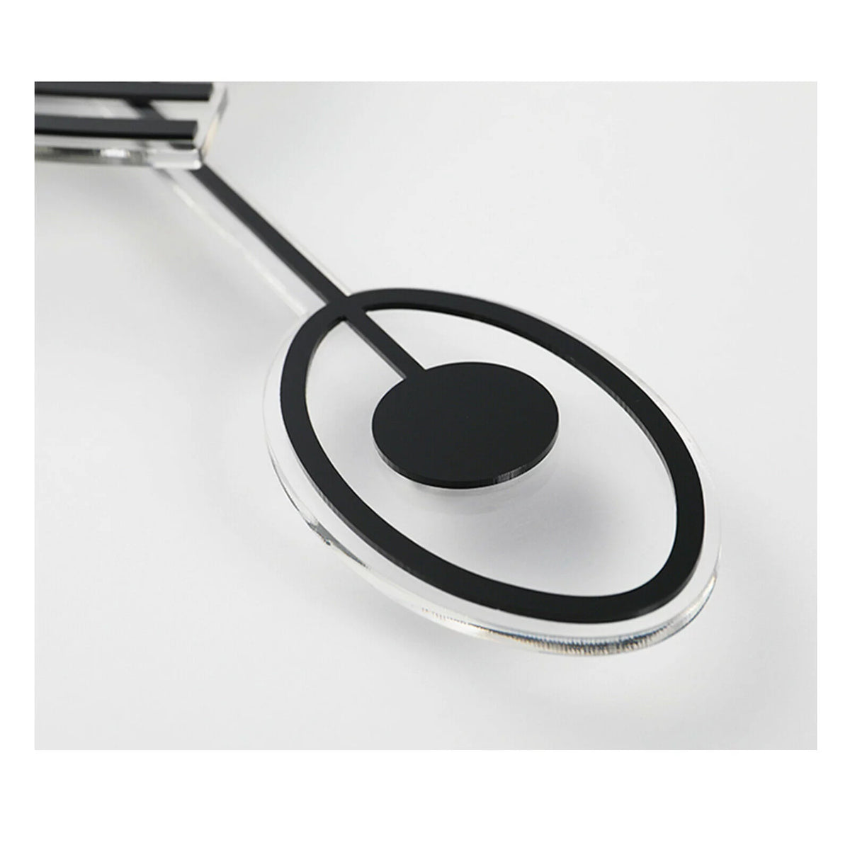Large 3D Metal Wall Clock E85867