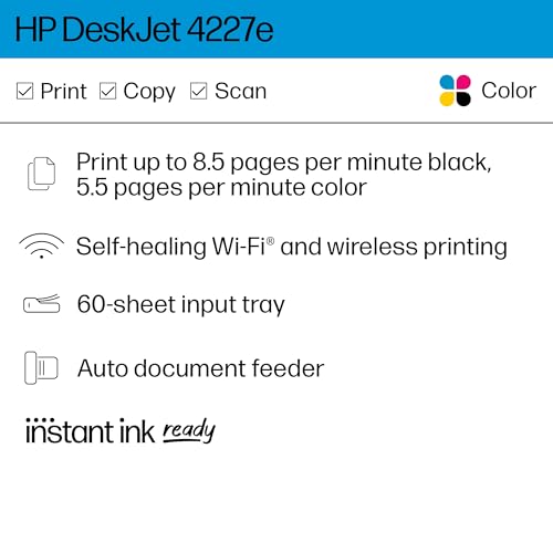 Wireless All-in-One Color Inkjet Printer Scanner Copier R92893
