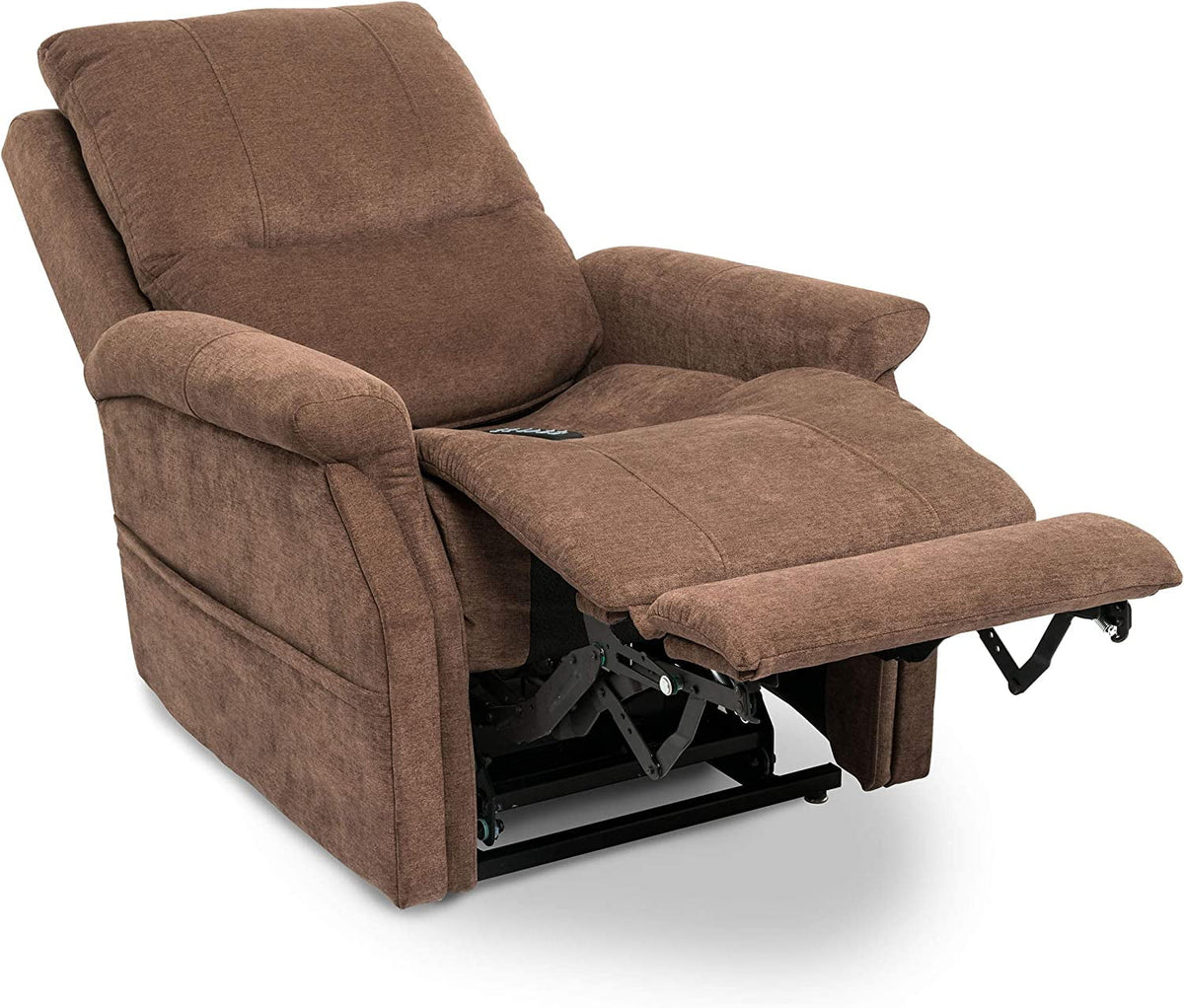 Brown Fabric Recliner V988