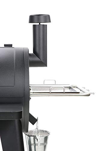 820 Square Inches Black Wood Pellet Grill G7924