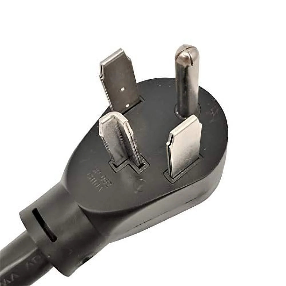 Adapter Cord 4 Prong Dryer Plug 14-30P to 14-60R Welder Receptacle, 30A, 125V/250V 1.5FT T997867