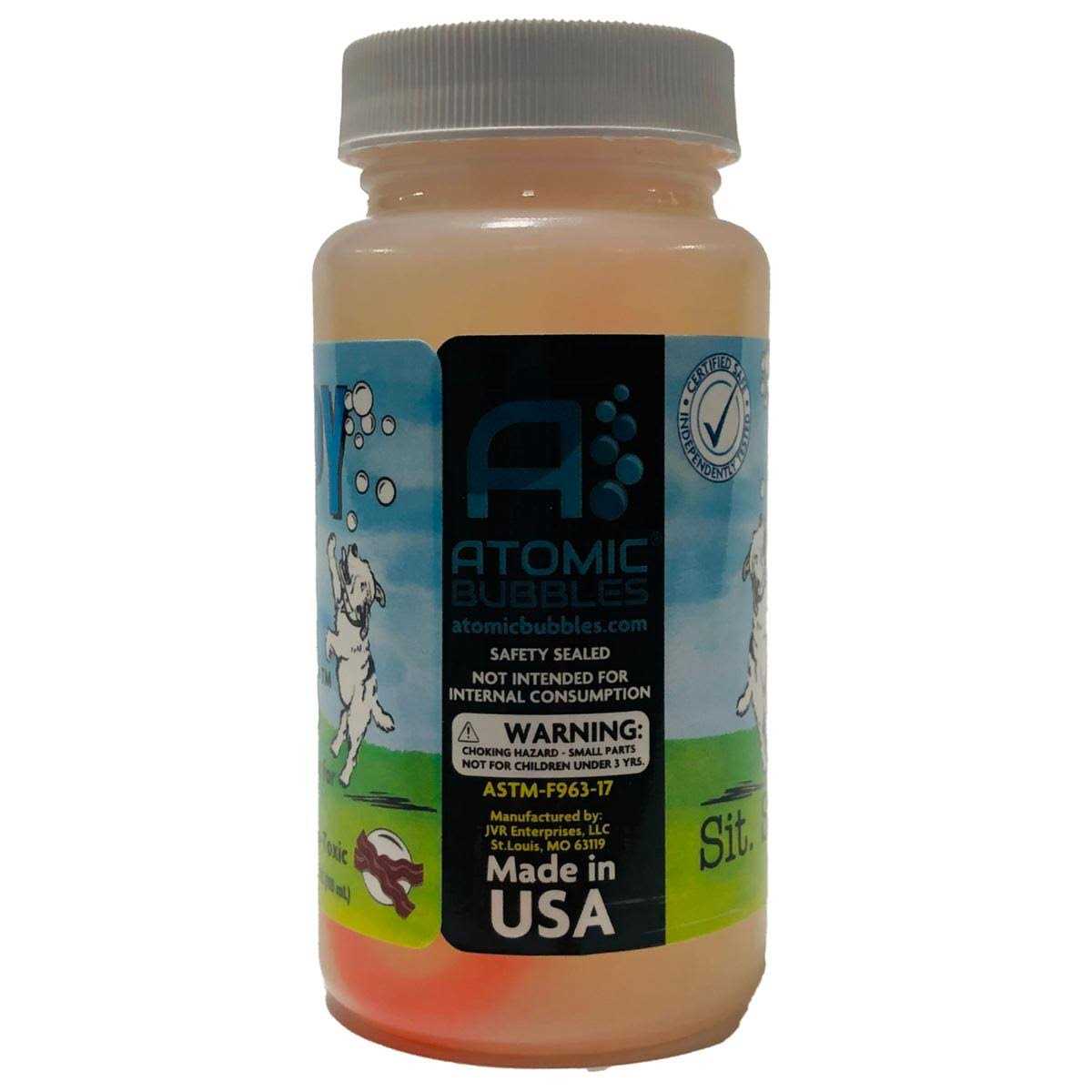 Peanut Butter & Bacon Scented Bubbles 4oz Bottle 2 Pack B584