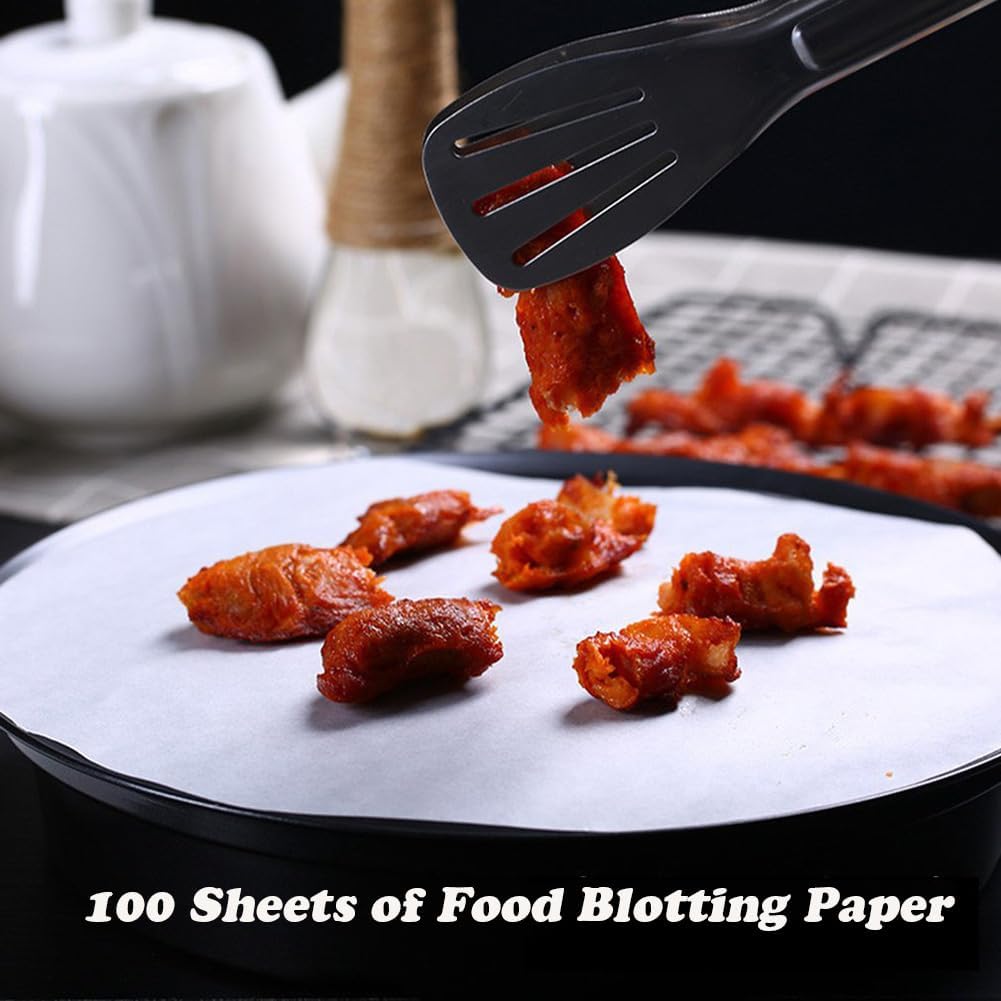 100 Sheets Non-stick Silicone Oil Blotting Paper F227903