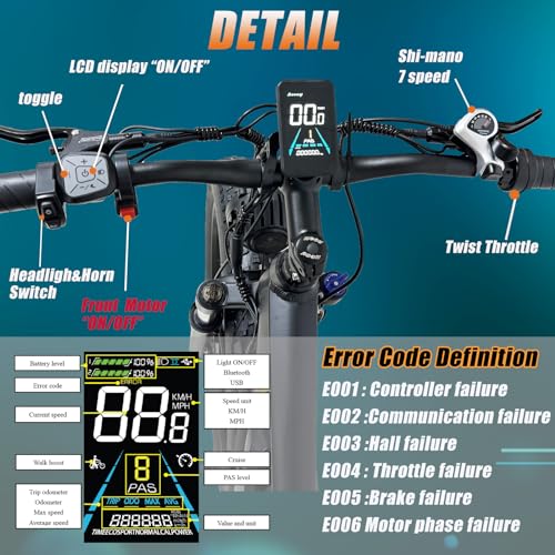26 in Fat Tire Electric Bike P33878