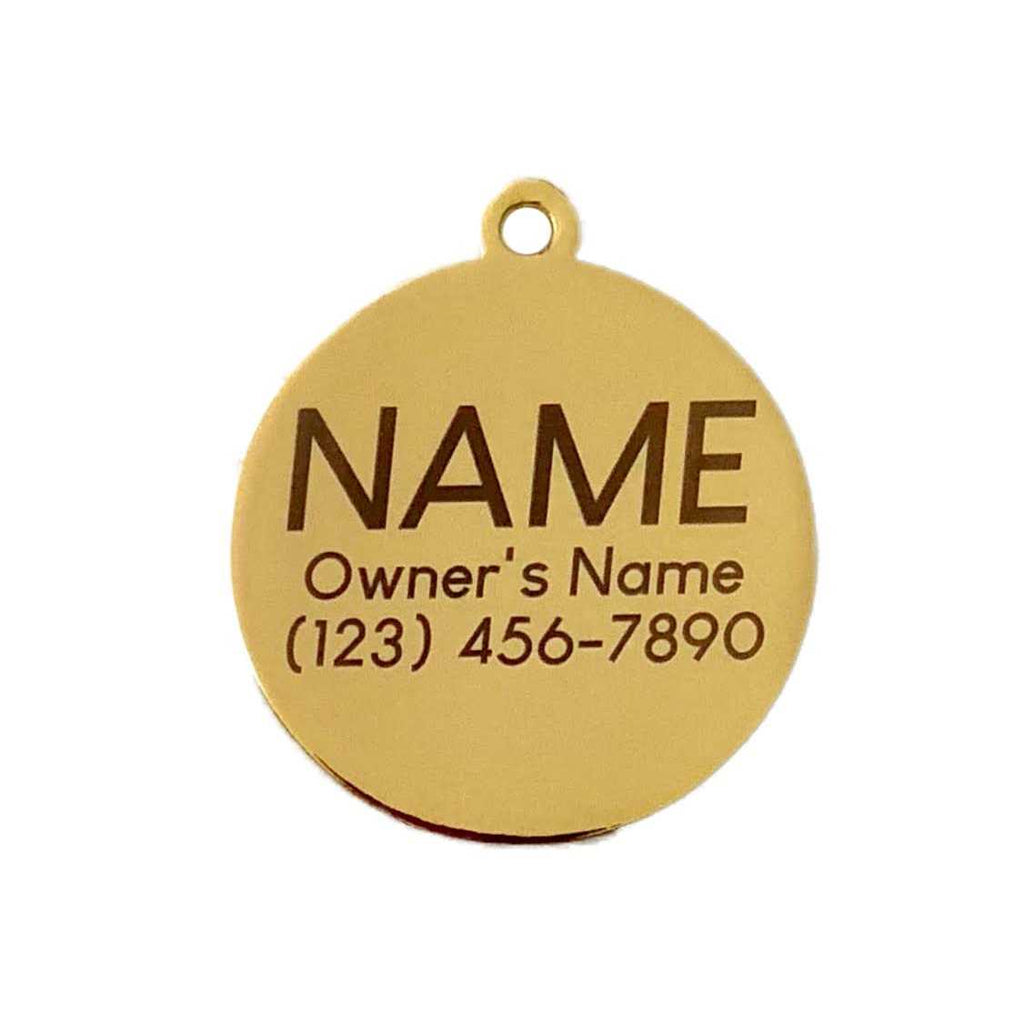 Evil Eye Paw ID Tag Z23999