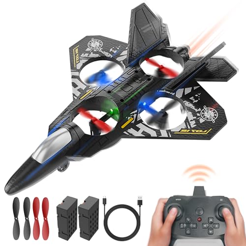 2.4GHZ RC Plane with Colorful LED Navigation Light Blue Q6662