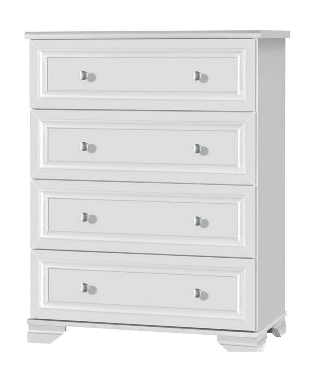 White 4 Drawer Chest K62783