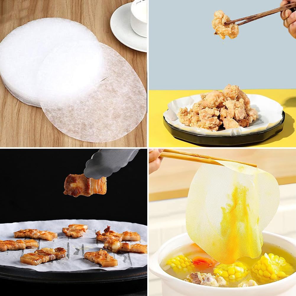 100 Sheets Non-stick Silicone Oil Blotting Paper F227903