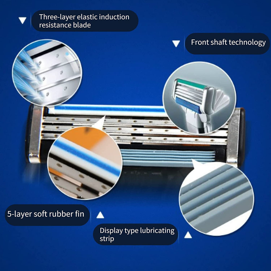 Precision Cut Stainless Steel Razor Blades Refills Y5634