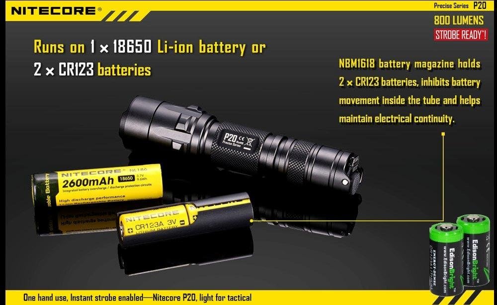 800 Lumen LED Tactical Flashlight W3663
