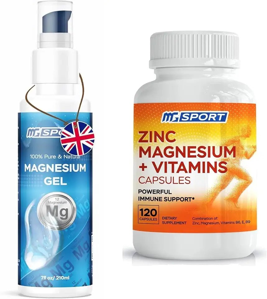 Zinc and Magnesium Bundle for Muscle Recovery U81207