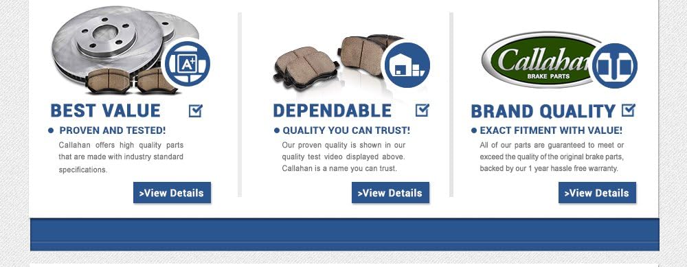 Front 256mm D/S 4 Lug Rotors + Brake Pads + Clips Pack of 2 V678