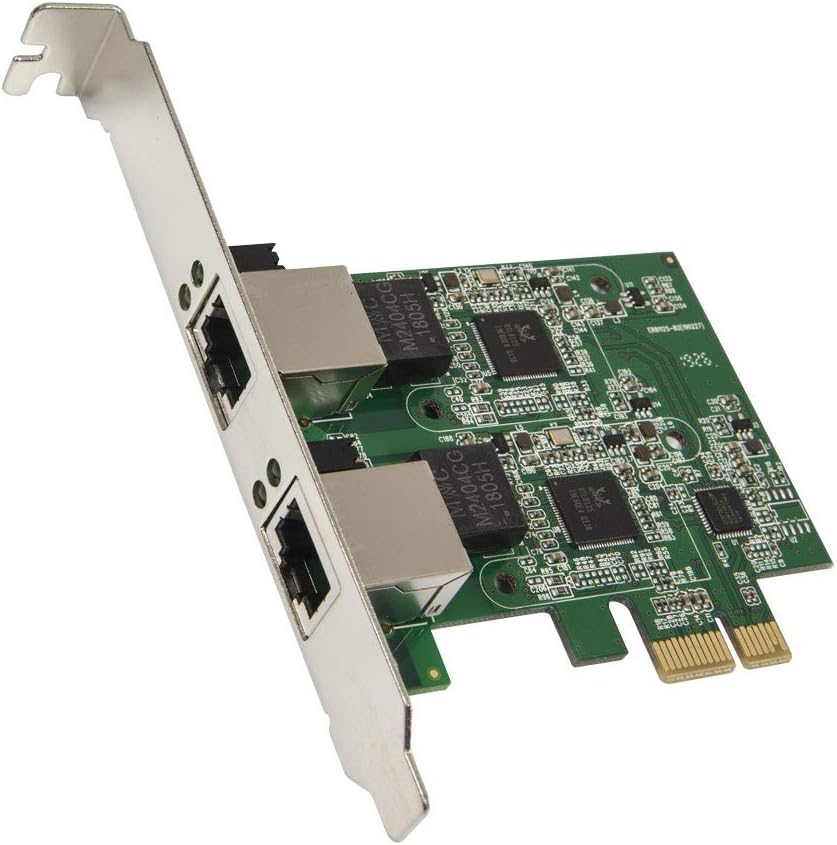 2.5 Gigabit Ethernet PCI-E Network Card RJ45 LAN Adapter Low Profile Bracket Pack of 2 M350