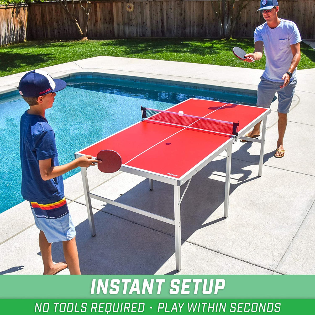Mid Size Table Tennis Ping Pong Game Set A6982