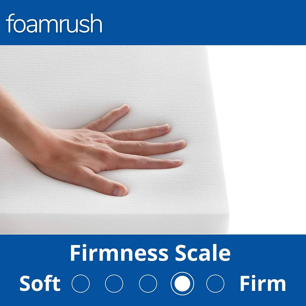 Cool Gel Memory Foam Bench Cushion Replacement Medium Firm Y5955
