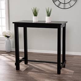 Black Bar Height Table F398249