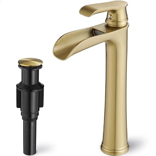 Oil Rubbed Bronze Waterfall Bathroom Sink Faucet I52094