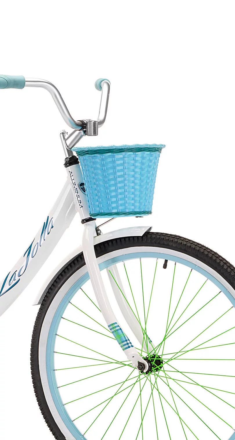 White Cruiser Bike B356
