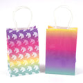 8 Count Rainbow Unicorn Gift Bags L7238