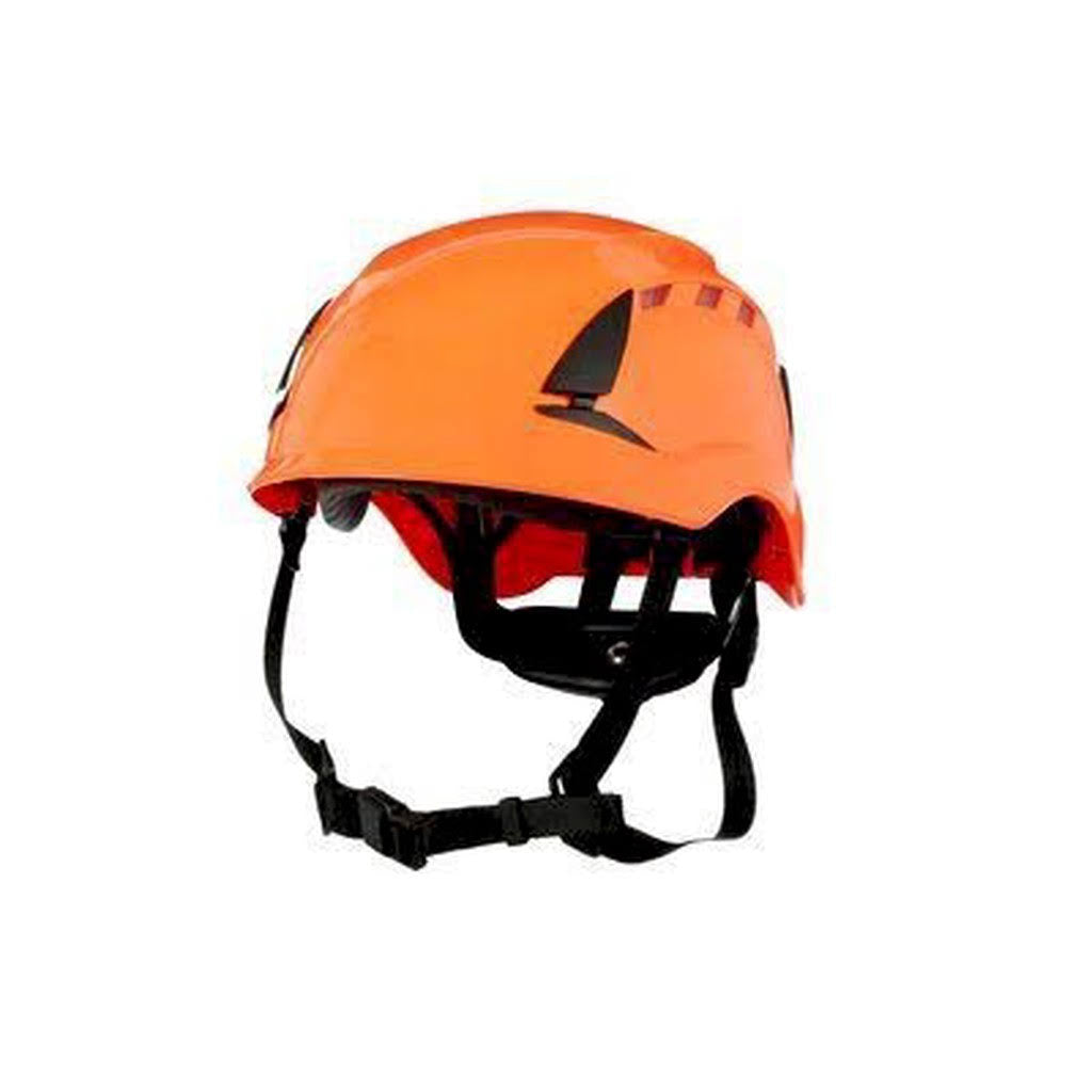 Vented Orange Safety Helmet A4737