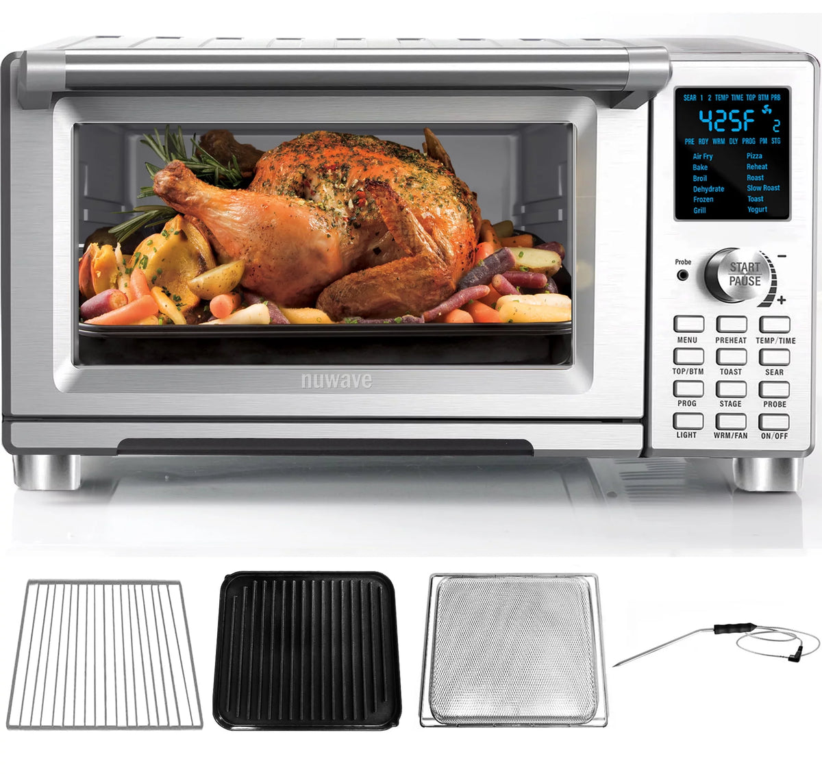 30-Qt 12-in-1 Air Fryer Toaster Oven O92918