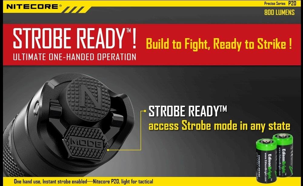 800 Lumen LED Tactical Flashlight W3663