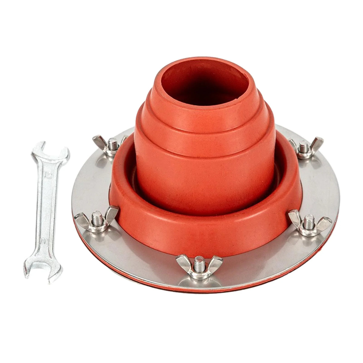 Hot Tent Jack Fireproof Protection Pipe Vent Roof Pipe Flashing Wood Burner Flue Pipe Fitting Y2931