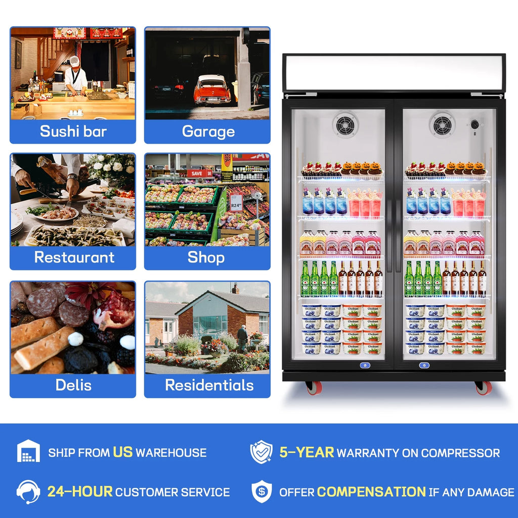 38.5 Cu.Ft Merchandising Refrigerator N58341