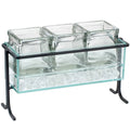 Black Iron Condiment Display N35984