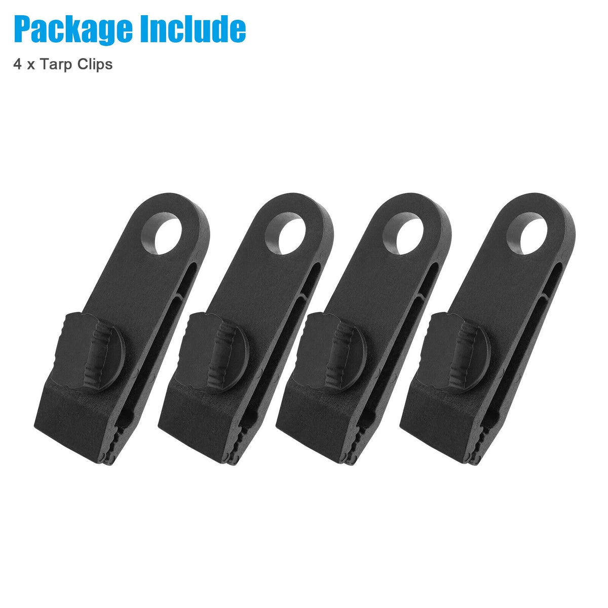 Reusable Heavy Duty Tent Clips for Tarp Awning Clamp Holder Y515