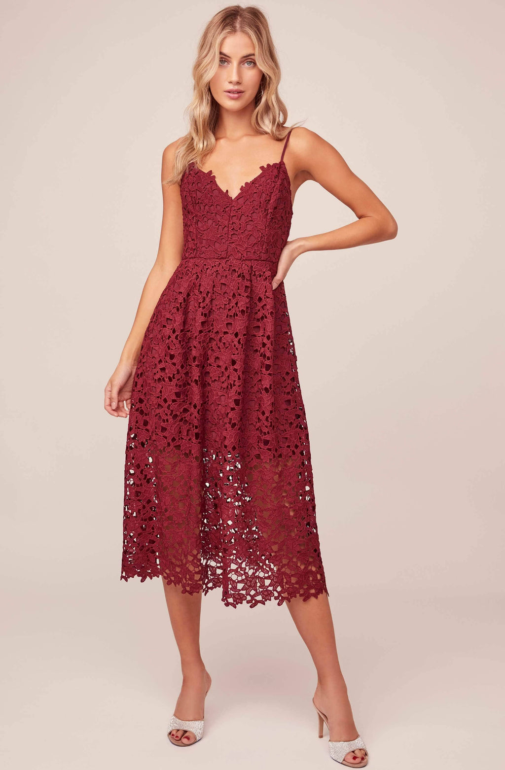 A Line Midi Dress J291