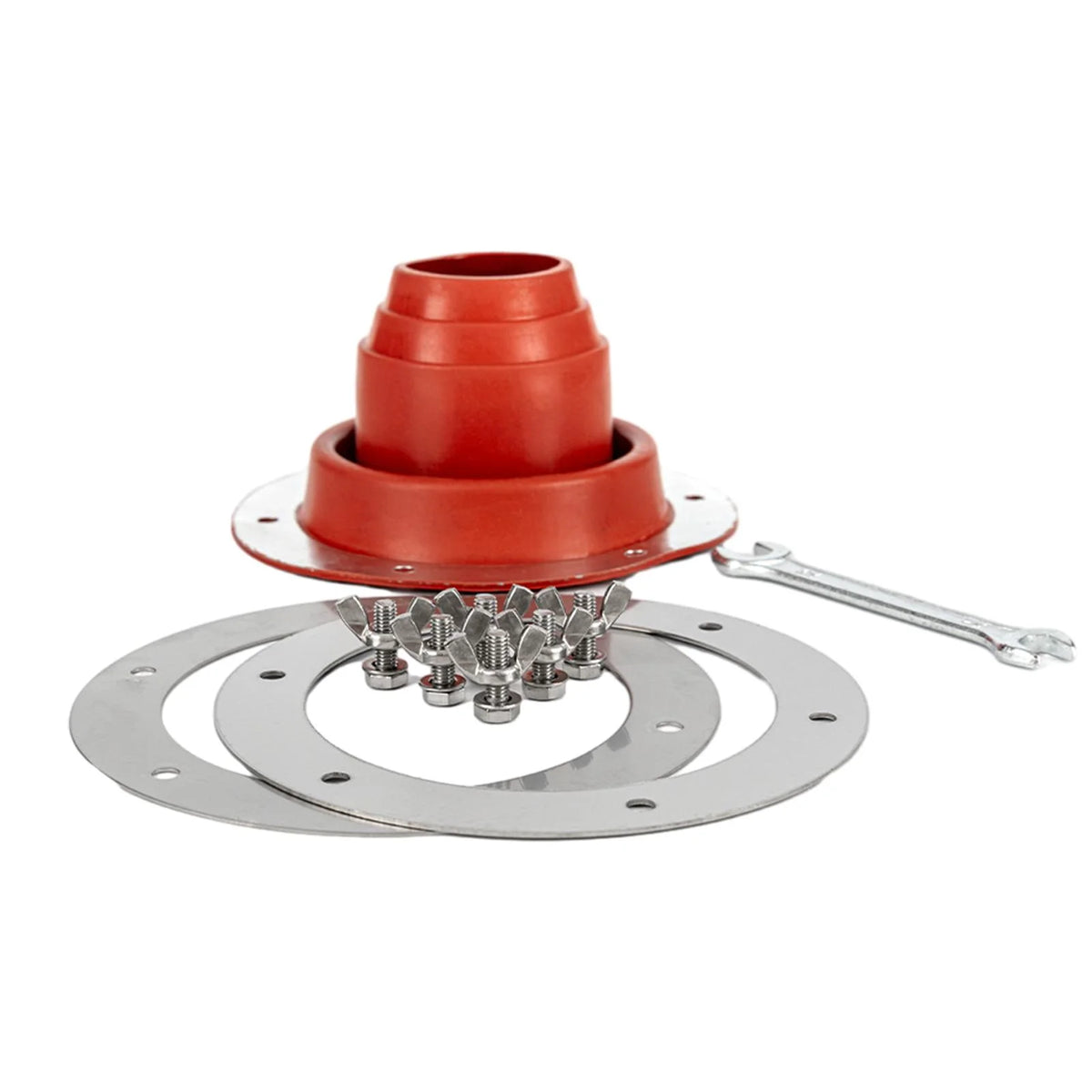 Hot Tent Jack Fireproof Protection Pipe Vent Roof Pipe Flashing Wood Burner Flue Pipe Fitting Y2931