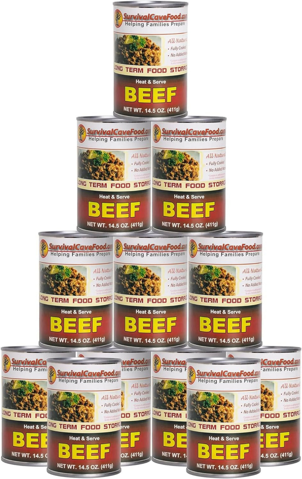 12 - 14.5oz Canned Beef V74107