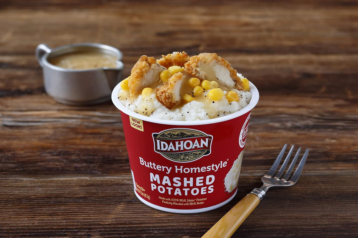 Buttery Homestyle Mashed Potatoes, 1.5 oz cup (12-Pack) C92548
