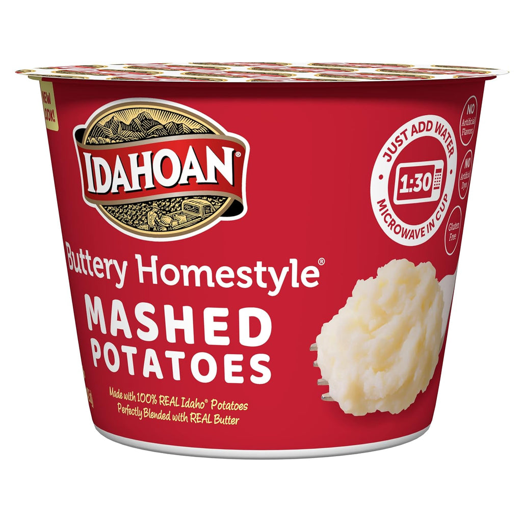 Buttery Homestyle Mashed Potatoes, 1.5 oz cup (12-Pack) C92548