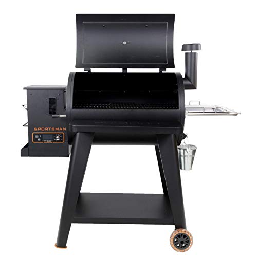 820 Square Inches Black Wood Pellet Grill G7924