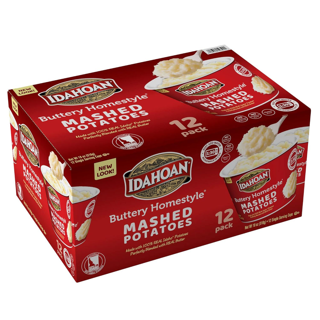 Buttery Homestyle Mashed Potatoes, 1.5 oz cup (12-Pack) C92548