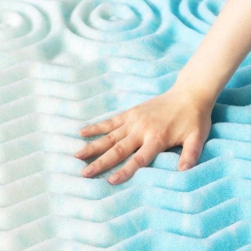 2 Inch Gel Foam Mattress Topper, Twin XL Q25475