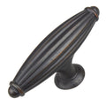2.625 inch Fluted Cabinet Knob 25 Pack, Oil Rubbed Bronze Finish M54335