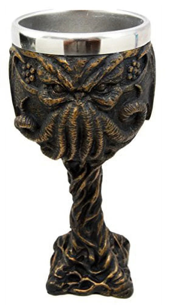 8oz Resin Wine Goblet Chalice With Stainless Steel Liner A653