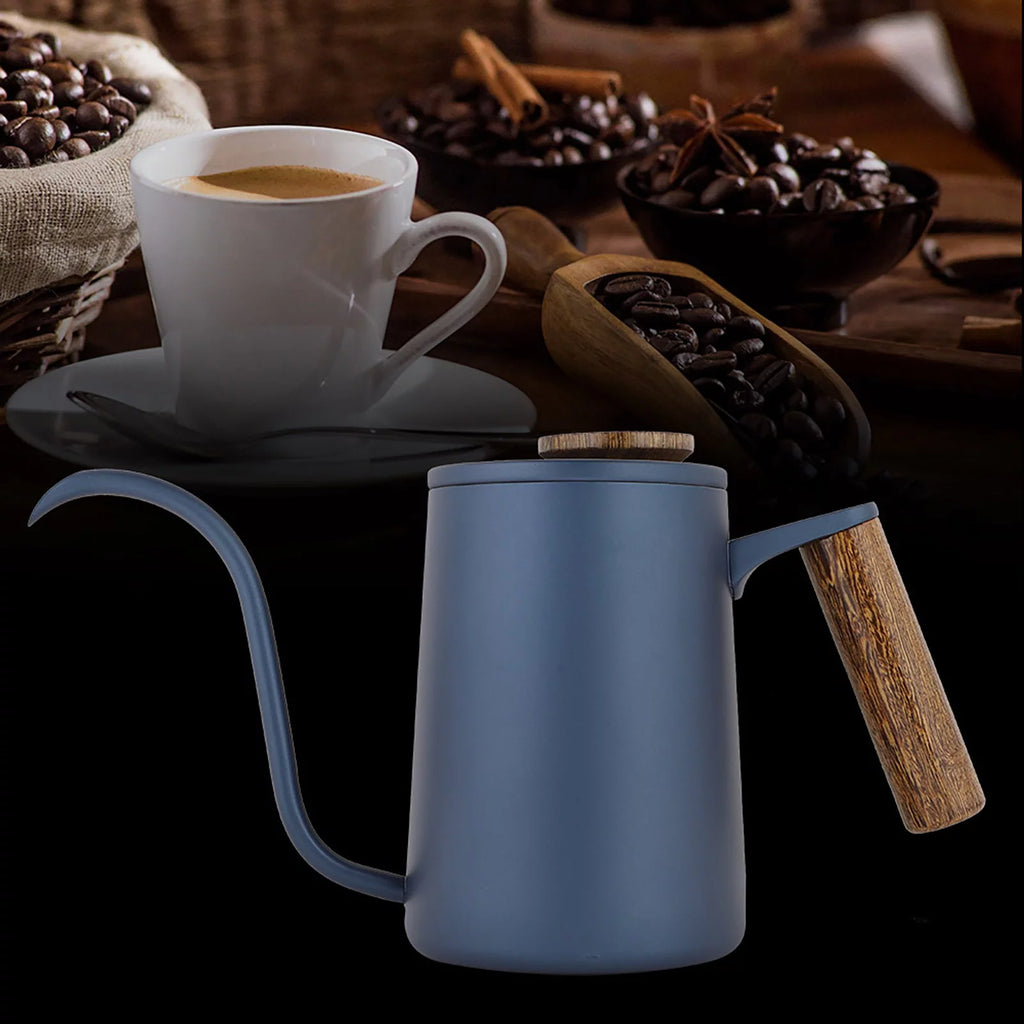600ML Stainless Steel Gooseneck Drip Coffee Pot H2117