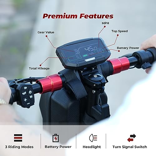Electric Scooter 11" Off Road Tires 1000W Motor Foldable N9055