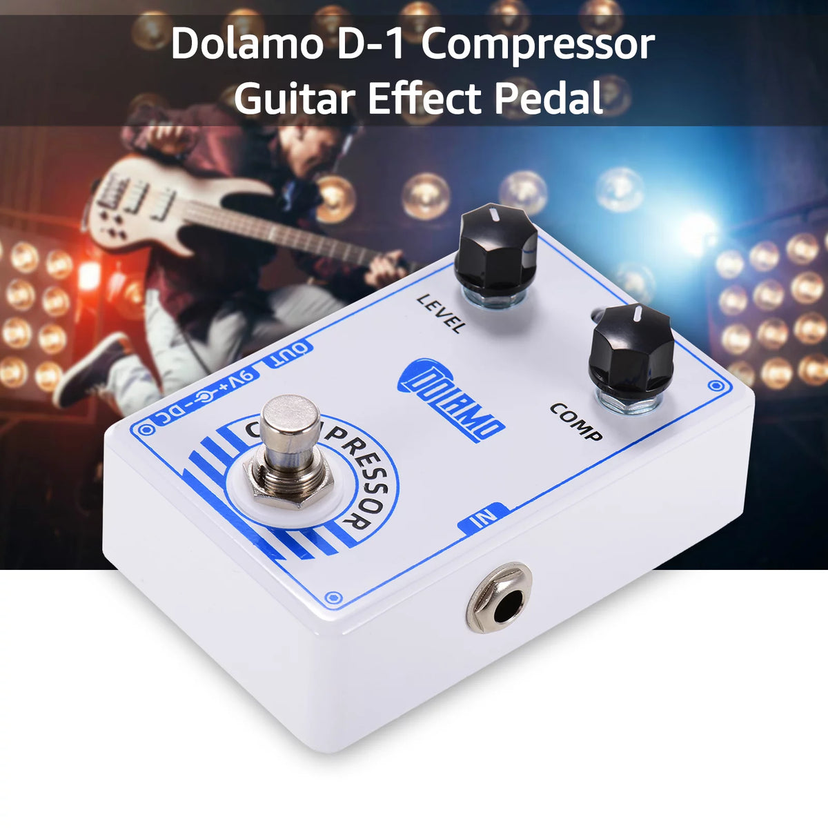 Compressor Electric Guitar Effect Pedal with True Bypass T4541