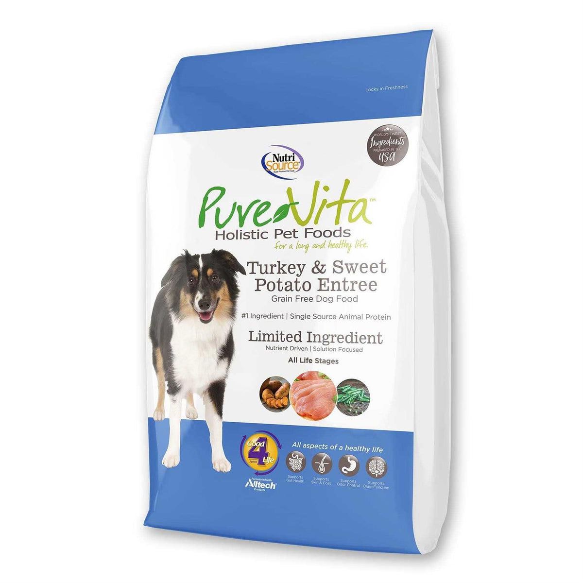 Grain-Free Turkey & Sweet Potato Dry Dog Food B592