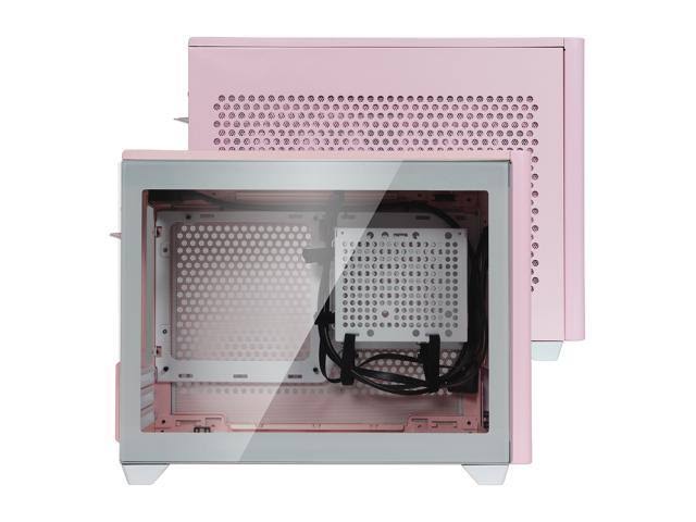 Mini-ITX Flamingo Pink Computer Case Y74959